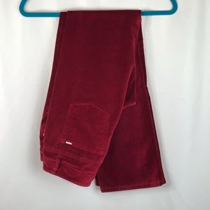 Noir WHBM | Velvet Sleek Boot Pants Size 4